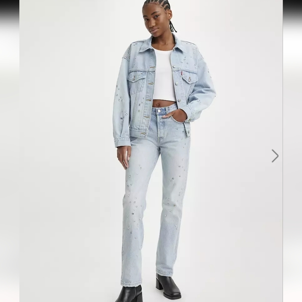 Levi's 501 Studded Jeans